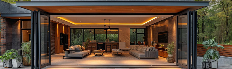 aluminium folding door
